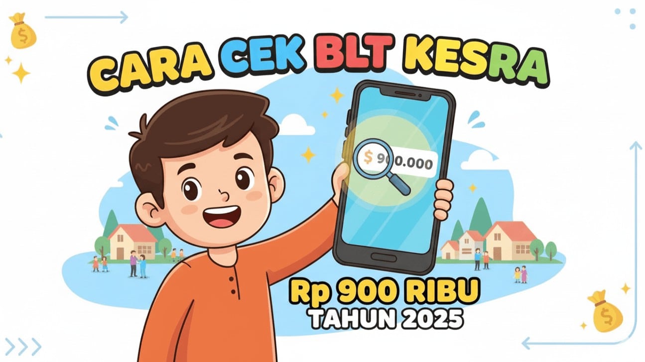 Cara Cek BLT Kesra 900 Ribu 2025 Lewat HP, Cair Sampai Desember!