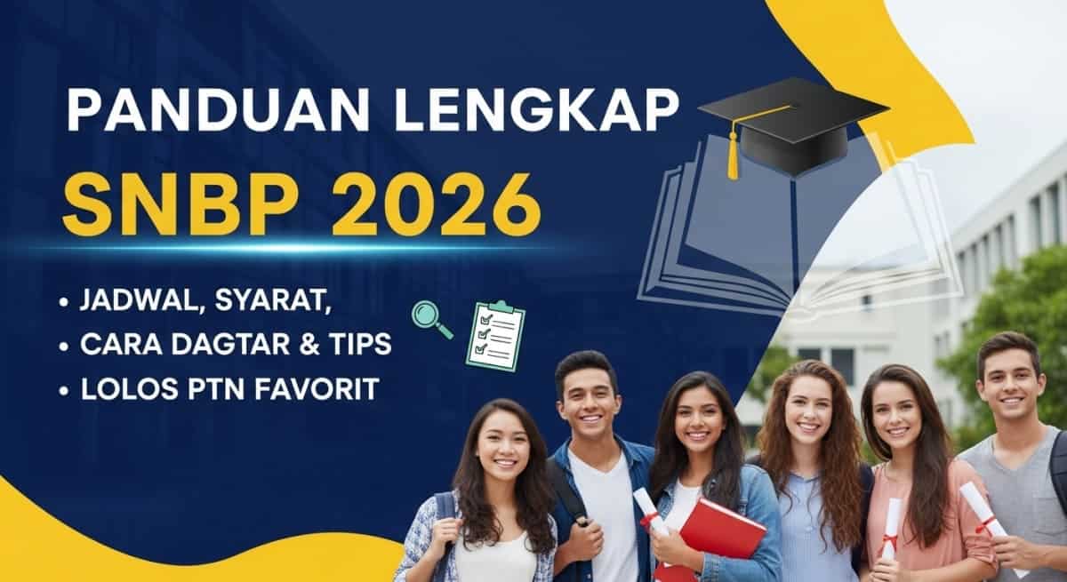 Panduan Lengkap SNBP 2026 Jadwal, Syarat, Cara Daftar, dan Tips Lolos PTN Favorit