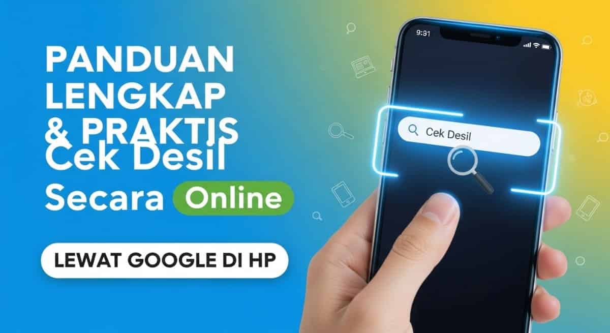 Panduan Lengkap dan Praktis Cek Desil secara Online Lewat Google di HP